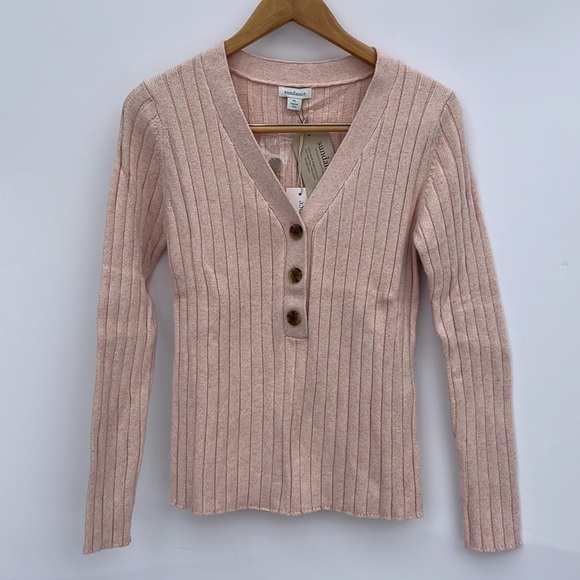 𝅺nwt Sundance Modern Wonder Henley Size Large Petite - Picture 3 of 9